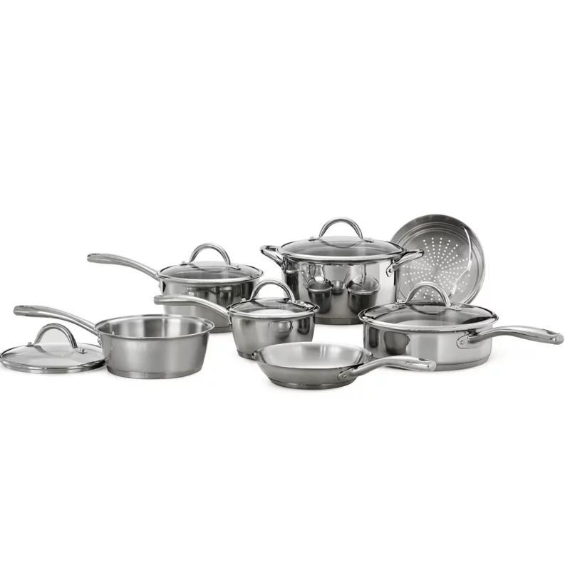 Magma 10 Piece Stainless Steel Cookware Set pots and Pans