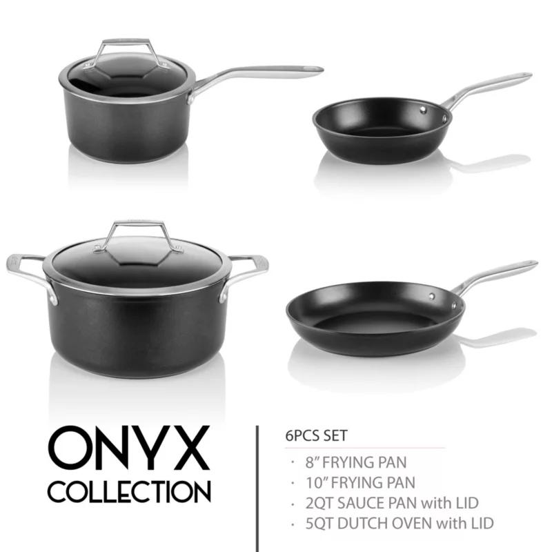 TECHEF Onyx Collection 8-inch Nonstick Frying Pan 