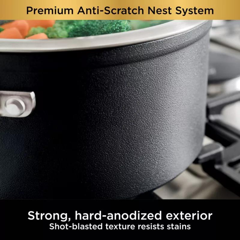 Ninja Foodi NeverStick Premium Hard-Anodized 13-Piece Cookware Set